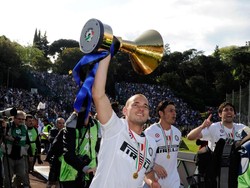 Di level domestik, Wesley Sneijder langsung mempersembahkan gelar Serie A dan Coppa Italia. (Claudio Villa/Getty Images)