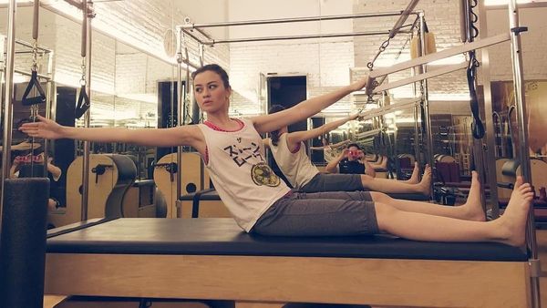 Baru Menikah, Intip Bugarnya Kimberly Ryder Saat Berolahraga