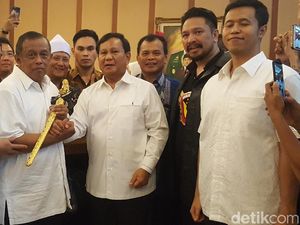 Gerindra: Keris Prabowo Simbol Djoko Santoso Ketua Timses