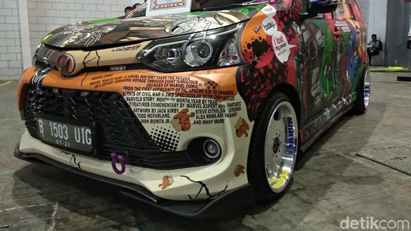 Keren Nggak, Avanza Dimodif Super Hero seperti Ini?