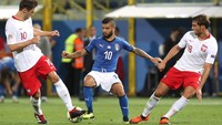 Italia menjamu Polandia di Stadion Renato DallAra, markas Bologna, pada Sabtu (8/9/2018) dinihari WIB. (Foto: Marco Luzzani/Getty Images)