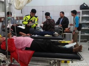 Ini Identitas Penumpang Bus Lemhanas yang Terjun ke Jurang