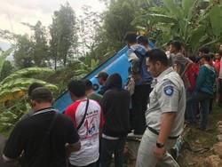 Jasa Raharja Beri Santunan Korban Bus Maut di Cikidang Sukabumi