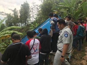 Jasa Raharja Beri Santunan Korban Bus Maut di Cikidang Sukabumi Jasa Raharja Beri Santunan Korban Bus Maut di Cikidang Sukabumi