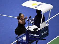 Protes dan Air Mata Serena Williams di Final AS Terbuka
