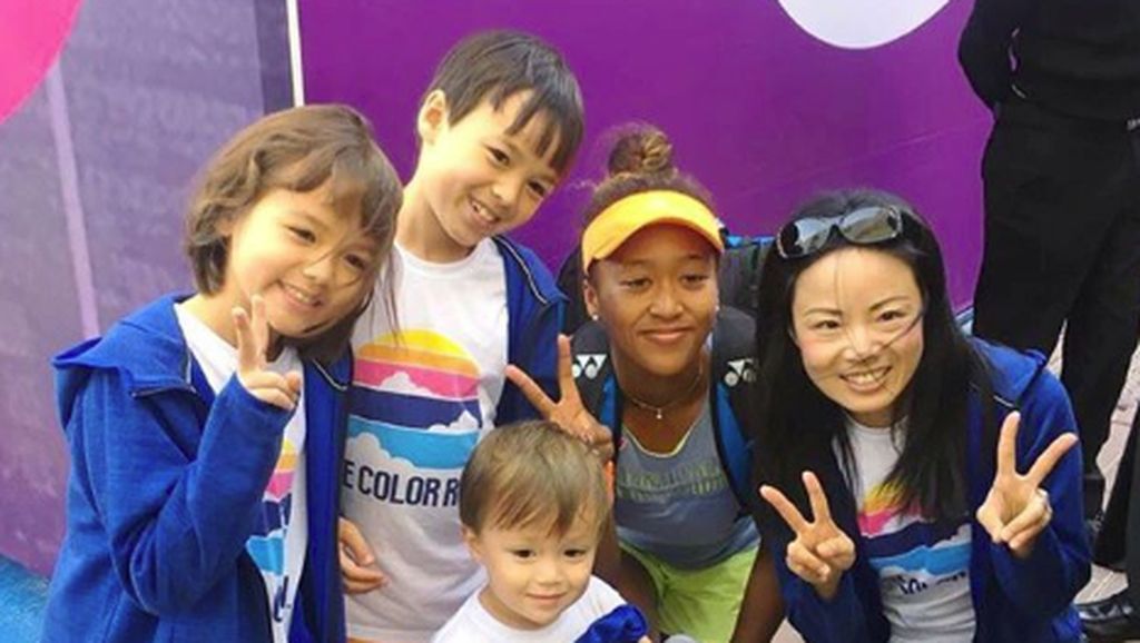 Naomi Osaka, Jawara US Open yang Dekat dengan Anak-anak