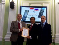 Dubes RI Dapat Gelar Visiting Professor dari Universitas di Rusia