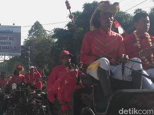 Rayakan Haornas, Atlet Jawa Tengah di Asian Games Dikirab Keliling Solo