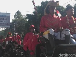 Rayakan Haornas, Atlet Jawa Tengah di Asian Games Dikirab Keliling Solo