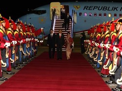 Tiba di Seoul, Jokowi Disambut Menteri Kelautan Korsel