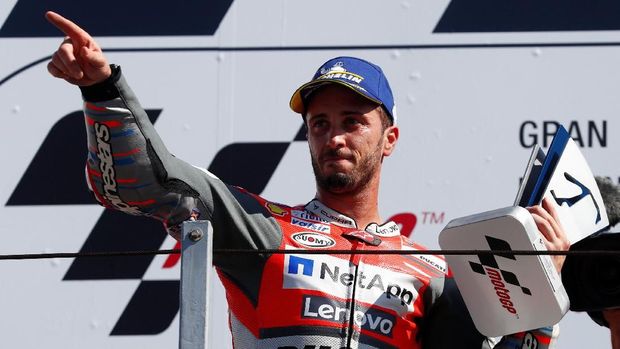 Andrea Dovizioso punya kans terakhir untuk menjegal Marc Marquez di MotoGP Thailand 2018. (
