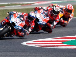Senangnya Dovizioso Usai Kalahkan Marquez dan Menang Perdana di San Marino