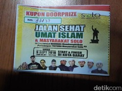 Ahmad Dhani dan Neno Warisman Tak Hadiri Jalan Sehat di Solo