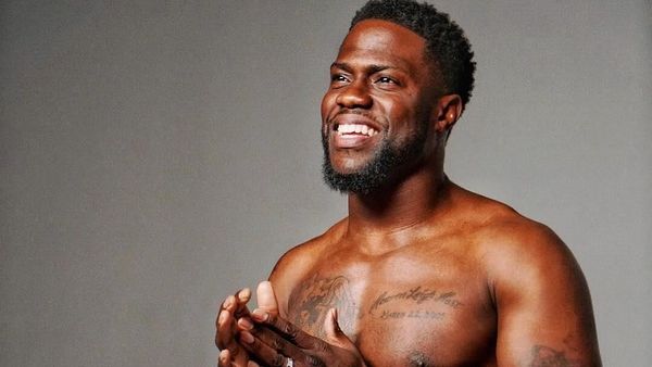 Enggak Becanda! Intip Kekarnya Tubuh Komedian Kevin Hart