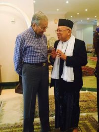 Bertemu Mahathir, Ma'ruf Amin Bicara WNI hingga Politik