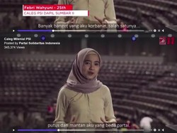 Viral, Bacaleg PSI Cerita Pengorbanan Putus Gara-gara Beda Parpol