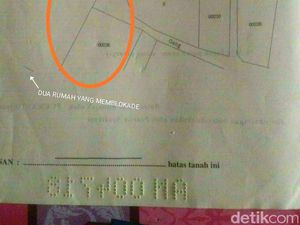 Denah BPN, Pak Eko Punya Akses Gang Tapi Dibangun Rumah Lain Denah BPN, Pak Eko Punya Akses Gang Tapi Dibangun Rumah Lain