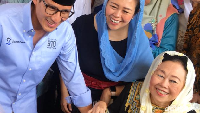 Momen Sandiaga Diberi Tempe Tak Setipis ATM oleh Istri Gus Dur
