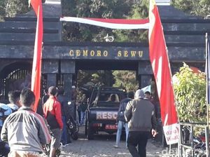 Gunung Lawu Kembali Terbakar, Ratusan Pendaki Dievakuasi