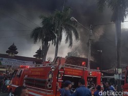 Gudang Depan RSUD Serang Terbakar, Pasien Panik