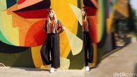 Ledania, Si Cantik Pelukis Mural di Taman Ismail Marzuki