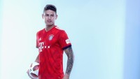 Nama ketiga yang kabarnya diincar Zidane jika melatih MU adalah James Rodriguez, untuk menambah daya dobrak. (Foto: Alexander Hassenstein/Getty Images for Paulaner)
