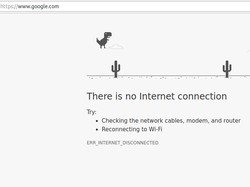 Cerita di Balik Munculnya Dinosaurus Jika Chrome Offline