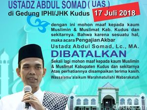 UAS Sebut Gangguan Pengajian di Kudus, Kapolres: Kami Tak Dengar