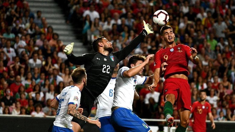 Hasil UEFA Nations League: Portugal Kalahkan Italia 1-0