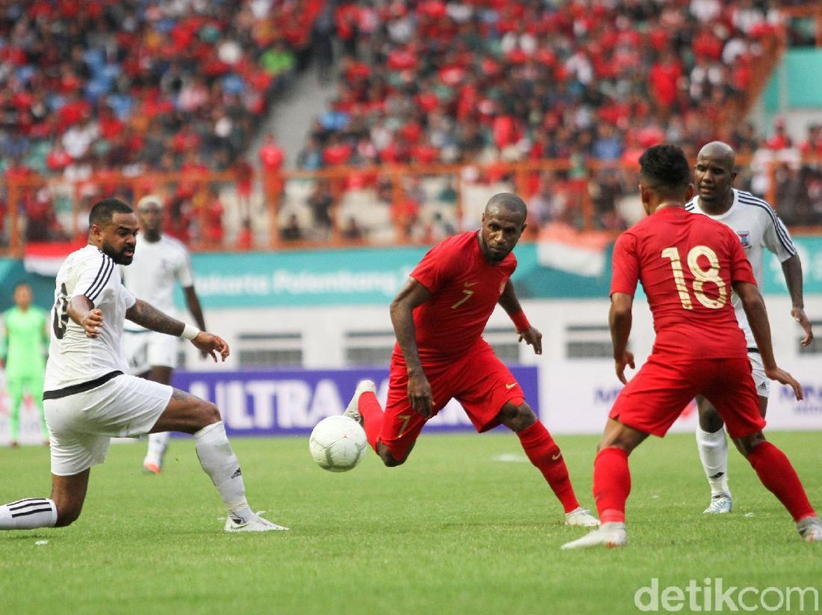 Indonesia menang 1-0 atas Mauritius. (Foto: Rifkianto Nugroho/detik/Sport)