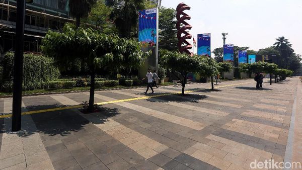 Pasca Asian Games, Jalan MH Thamrin-Sudirman Masih Cantik