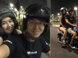 Nggak Semua Wanita Cantik Alergi Naik Motor Kok, Ini Buktinya