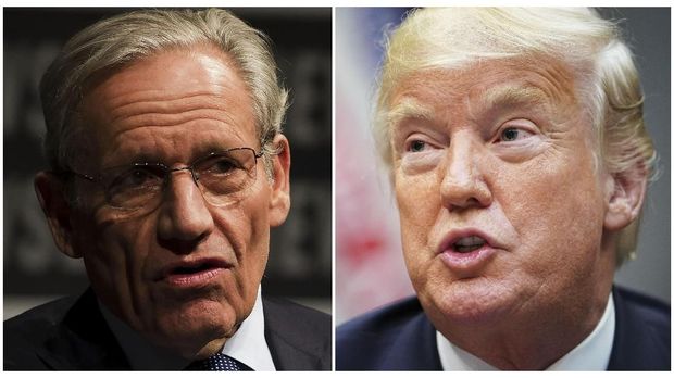 Presiden Donald Trump Sebut Buku Bob Woodward 'Lawakan'