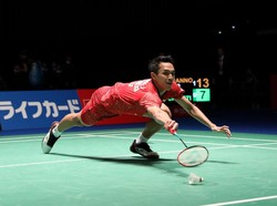 Jepang Terbuka 2018: Jonatan Langsung Kandas di Babak Pertama