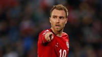 Christian Eeiksen bikin gol indah saat memperkuat Timnas Denmark. Tapi di Tottenham Hostpur rekening golnya masih nol setelah empat laga. (Matthew Childs/Reuters)