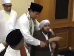 Heboh Gestur Habib Syech di Pertemuan dengan Prabowo