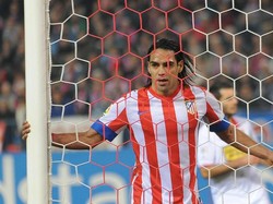 Radamel Falcao didenda 9 juta euro dan hukuman penjara 16 bulan karena mengemplang pajak selama memperkuat Atletico Madrid 2011-2013. (Denis Doyle/Getty Images)