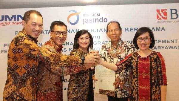 Kembangkan Layanan, BNI Gandeng Jasindo