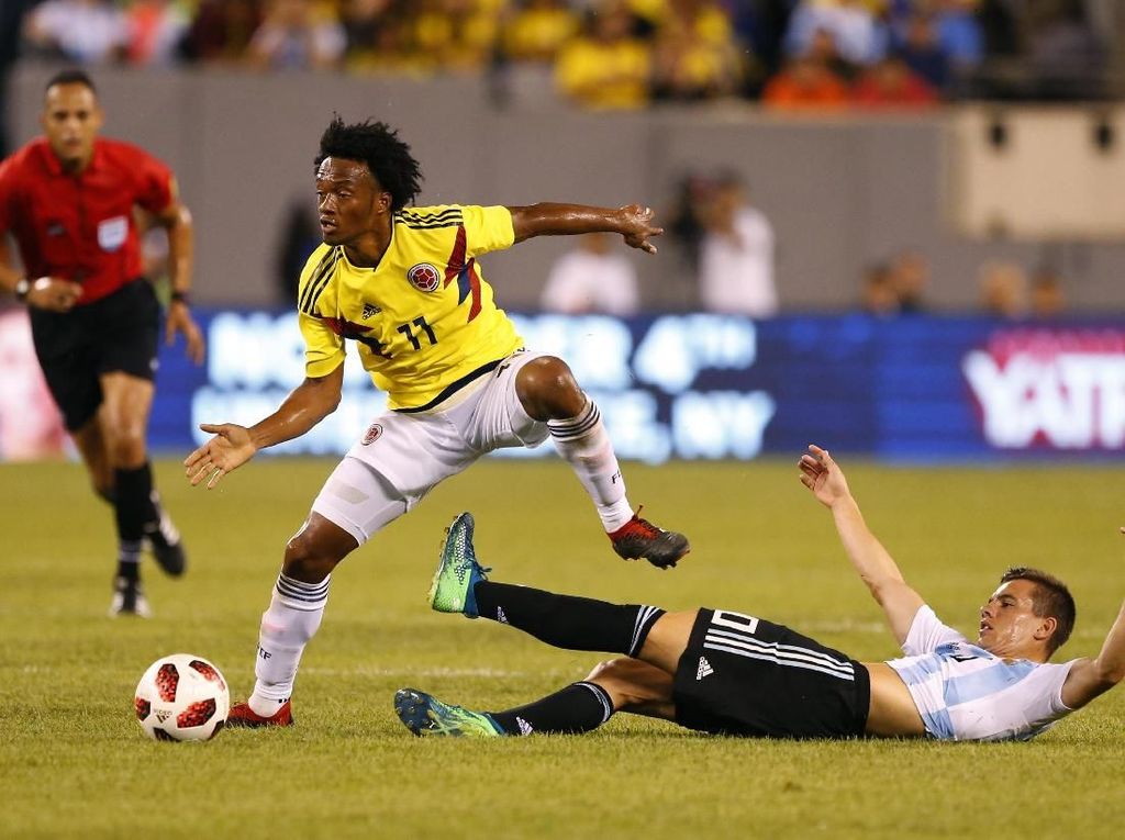 Hasil Uji Coba: Kolombia vs Argentina Berakhir Tanpa Gol Hasil Uji Coba: Kolombia vs Argentina Berakhir Tanpa Gol