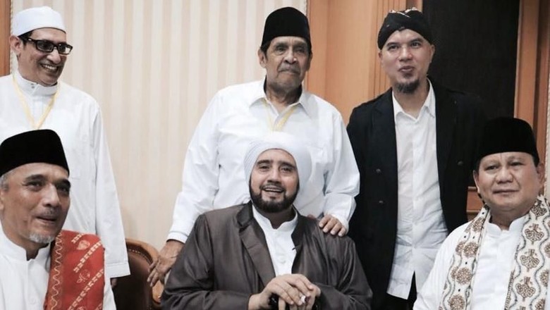Kesaksian Ahmad Dhani soal Momen Pertemuan Prabowo dan Habib Syech