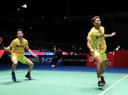 Fajar/Rian dan Hendra/Ahsan Lolos Babak Kedua Jepang Terbuka