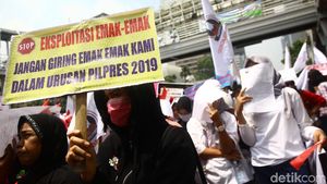 Aksi Permisi Tolak Politisasi Emak-emak di Pilpres 2019