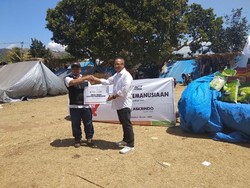 Askrindo Syariah & ACT Salurkan Bantuan ke Lombok Senilai Rp 100 Juta