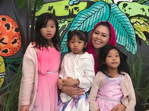 Kenalan dengan 3 Cucu Perempuan Gus Dur yang Lucu-lucu