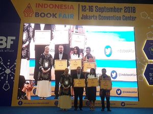 IIBF 2018 Dibuka, Novel Aroma Karsa Raih IKAPI Awards