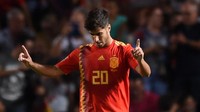 Marco Asensio jadi salah satu pemain terbaik Real Madrid musim ini. Dia telah menghasilkan tiga penalti dan membuat dua assist. Tapi belum ada gol atas namanya. (Denis Doyle/Getty Images)