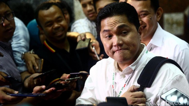 PAN Kalsel Dukung Jokowi-Maruf, Erick Thohir: Terima Kasih Sahabat