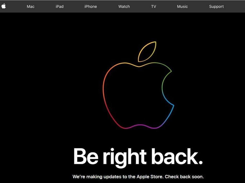 Lagi, Situs Apple Store Down Jelang Kelahiran iPhone Anyar Lagi, Situs Apple Store Down Jelang Kelahiran iPhone Anyar