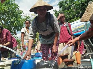 Kekeringan Meluas, BPBD Rembang Kehabisan Dana Droping Air