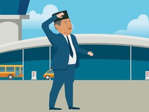 Jejak SBY di Bandara Lombok